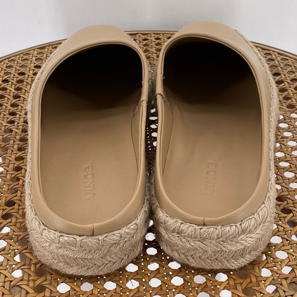 Vince nude slip on open back mules - Picture 5 of 5